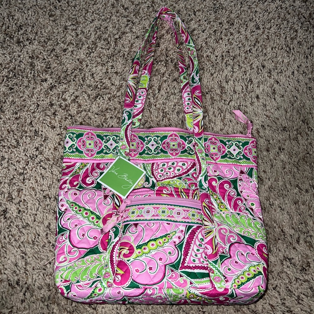 Brand new with tags - Vera Bradley Tote bag! Perfect condition, never used!